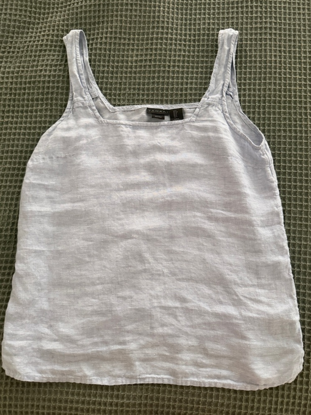 Chambray Tank Top - Women
